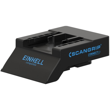 Scangrip Connector, Adaptateur intelligent avec système de sécurité de la batterie, compatible avec EINHELL