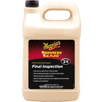Meguiar's Final Inspection, Silikonfrei, 3.78 Liter