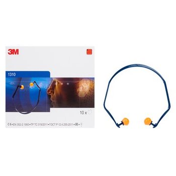 3M™ E-A-R™ Bouchons d'oreilles à arceau, 26 dB, 10/boîte, 1310