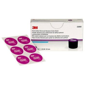 3M™ Lackkorrektur Handschleifsystem  Schleifblüte 1500 rund 32mm Box à 60 Stück