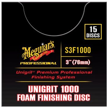 Meguiar's UNIGRIT Finishing Schleifscheiben P 1000 - 75mm - Pack à 15 Stk.