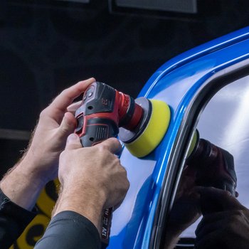 Meguiar’s PRO éponge de polissage - moyens - ø 75 mm - jaune, 3 pcs.