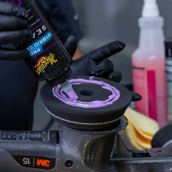 Meguiar's PRO Polierschwamm - Fein ø 125 mm - schwarz, 2 Stk.