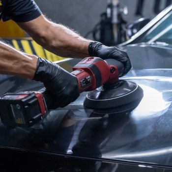 Meguiar's PRO Polierschwamm - Fein ø 150 mm - schwarz, 2 Stk.