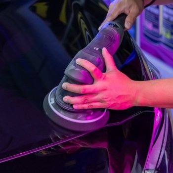 Meguiar's PRO Polierschwamm - Fein ø 150 mm - schwarz, 2 Stk.