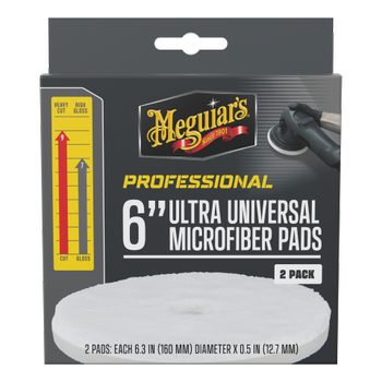 Meguiar's PRO Ultra Universal Mikrofaser Polierpad ø 150 mm, 2 Stk.