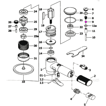 Plastik Ball zu Poliermaschine MTS-AS213