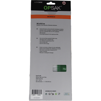 OPSAK 12x20 Food - 2 pcs (30,5 x 50,2 cm) Nourriture, Vêtements, Chaussures
