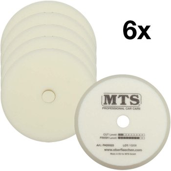 MTS Polierpad Pro - fein, weis, ø 130/150 mm, 6 Stk.