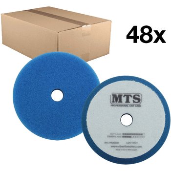 MTS Polierpad Pro - sehr stark, blau, ø 80/100 mm, Box à 48 Stk.