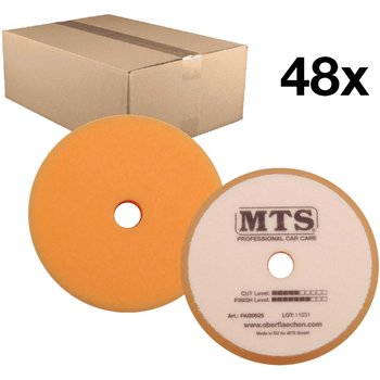 MTS Polierpad Pro - mittel, orange, ø 130/150 mm, Box à 48 Stk.