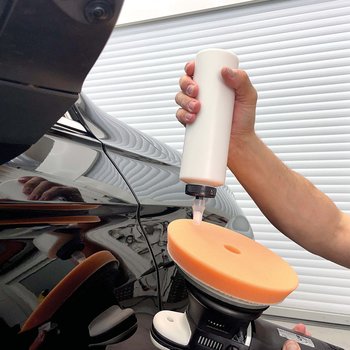 MTS Polierpad Pro - mittel, orange, ø 130/150 mm, 2 Stk.