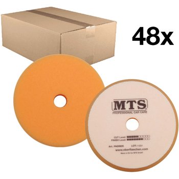 MTS Polierpad Pro - mittel, orange, ø 150/180 mm, Box à 48 Stk.