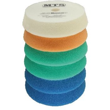 MTS Polierpad Pro - Starterpack, ø 80/100 mm, 6 Stk.