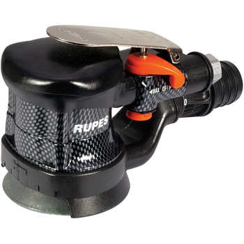 Aufgrund der besonderen Form und Abmessung des Schleiftellers sind große Zeit- und Verbrauchsmaterial-Einsparungen möglich
Das Maschinengehäuse gestattet eine optimale Sicht auf die bearbeiteten Partien
Lieferung mit Soft-Schleifteller zur Verbesserung der Ergiebigkeit der
Mikro-Schleifmittel
Ventil zur Drehzahlregelung

Anwendungen

    Sehr leicht und präzise, ausgelegt für schnelles Bearbeiten von kleinen ebenen bzw. gewölbten Flächen
    Ideal für Spot-Repair-Arbeiten

