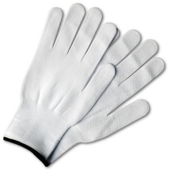 Gants Cotton Star, avec des picots 10.5