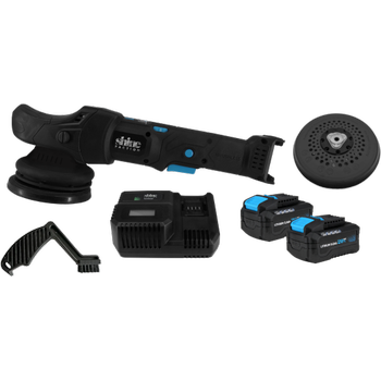 Shine Faction Akku Exzenterpolierer, 15mm HUB, 1x LG und 2x Akku