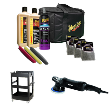 Professional - Polier Starter Kit V2, Ø125 mm, inkl. Maschine und Polierwagen