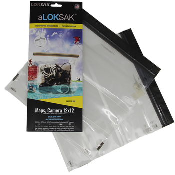 aLOKSAK 12x12 - 2 Stück (29,8 x 30,5cm) Karten, Kamera
