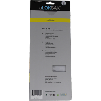 aLOKSAK 13x11 Documents, Maps - 2 pcs(33,7 x 26,7 cm) Documents, Cartes