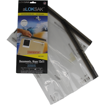 aLOKSAK 13x11 Documents, Maps - 2 pcs(33,7 x 26,7 cm) Documents, Cartes 