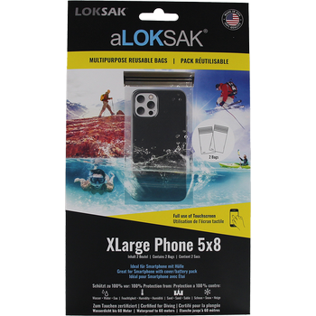aLOKSAK 5x8 XLarge Phone - 2 pcs (12.1 x 20.3 cm)