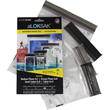 aLOKSAK APT Multipack - 4 pcs
(4x7, 5x8, 6x9, 8x11) 