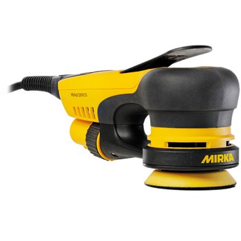 Der mit dem einem Award ausgezeichnete Mirka® DEROS ist nicht nur eine Schleifmaschine. Das neuste Mitglied, Mirka® DEROS 325/350CV, ist ein wahrer Problemlöser. Dieser einzigartige 77 mm Exzenter ist unsere elektrische Lösung für schwer erreichbare Stellen - kleiner Exzenter, große Performance. Der starke bürstenlose Motor in Kombination mit 2,5 mm Hub garantiert einen hohen Abtrag. Erlebe müheloses Schleifen mit unserem besten Exzenter.